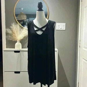 ❤️BNWT Maurices black  tank top size 3